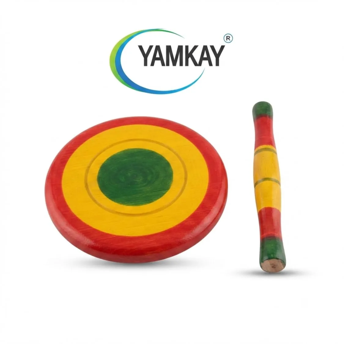 Wooden Kids Chapathi Maker Chakla Belan Playset only for Kids not for Kitchen Use Toy Set Baby Miniature Funny Yet Beautiful Toys Pack of 1