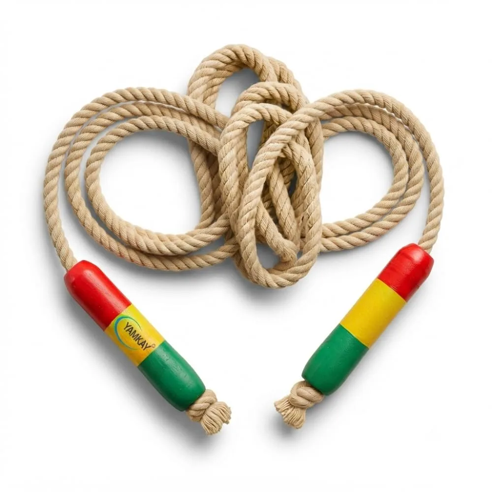 Skipping Rope for Kids & Adults, Adjustable Jump Rope with Comfortable Handles, Lightweight Exercise Rope for Indoor & Outdoor Fitness, Cardio Training, Fun Play, Agility & Coordination