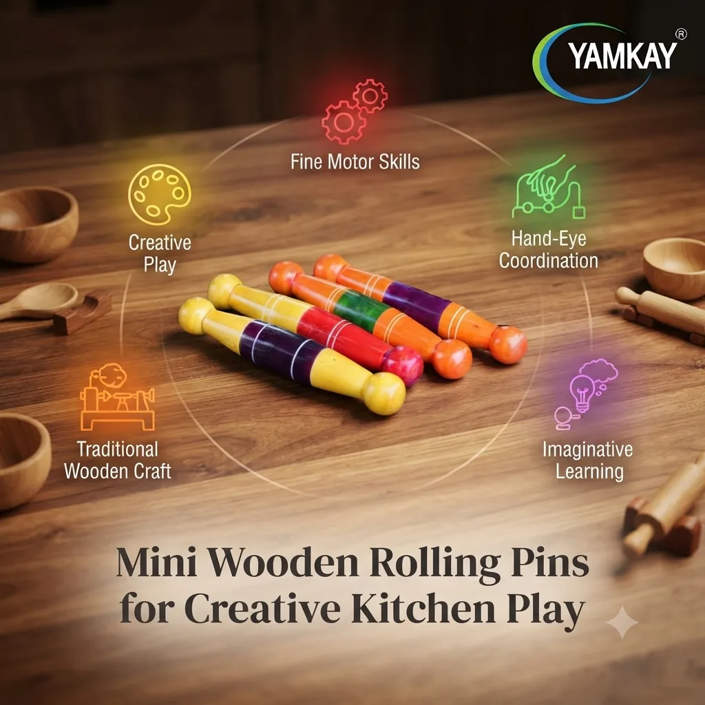 Baby Teether Toy for Infants 3+ Months set of 4,color may vary, Safe Wooden Teething Toy for Babies, Smooth Natural Wood Baby Chew Toy, Lightweight Easy-Grip Design for Little Hands, Sensory Play Toy