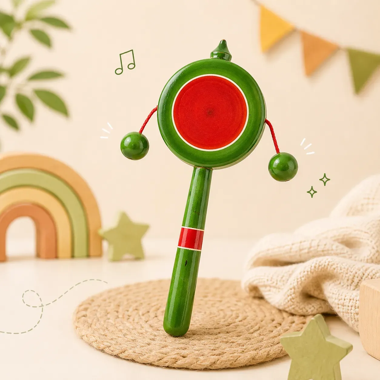 Plate Hand Drum rattles